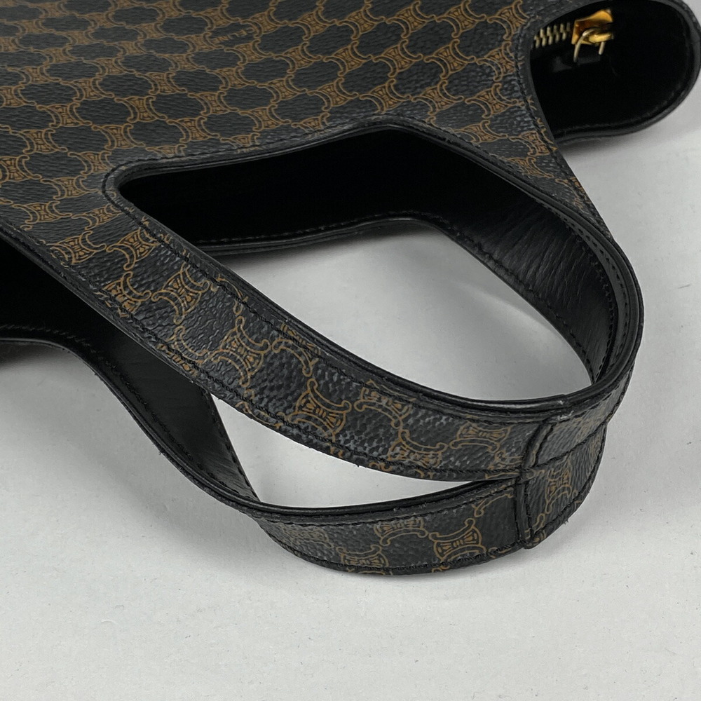 Celine Macadam handbag tote bag canvas black - Picture 6 of 7